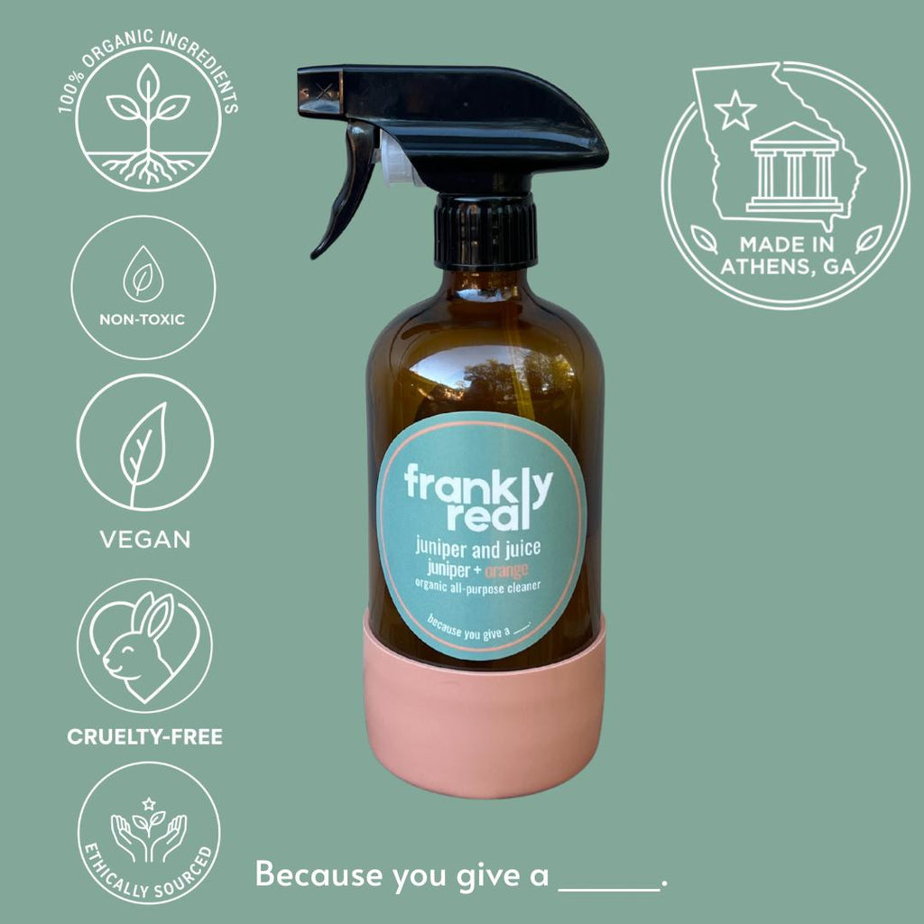 Juniper + Juice Organic All Purpose & Granite Cleaner – Juniper + Orange