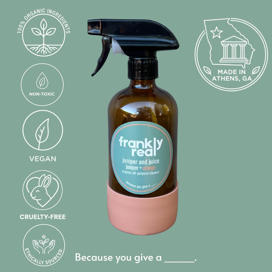 Juniper + Juice Organic All Purpose & Granite Cleaner – Juniper + Orange