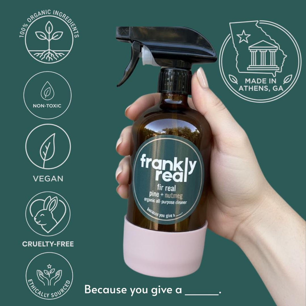 Fir Real Organic All-Purpose & Granite Cleaner  – Pine + Nutmeg