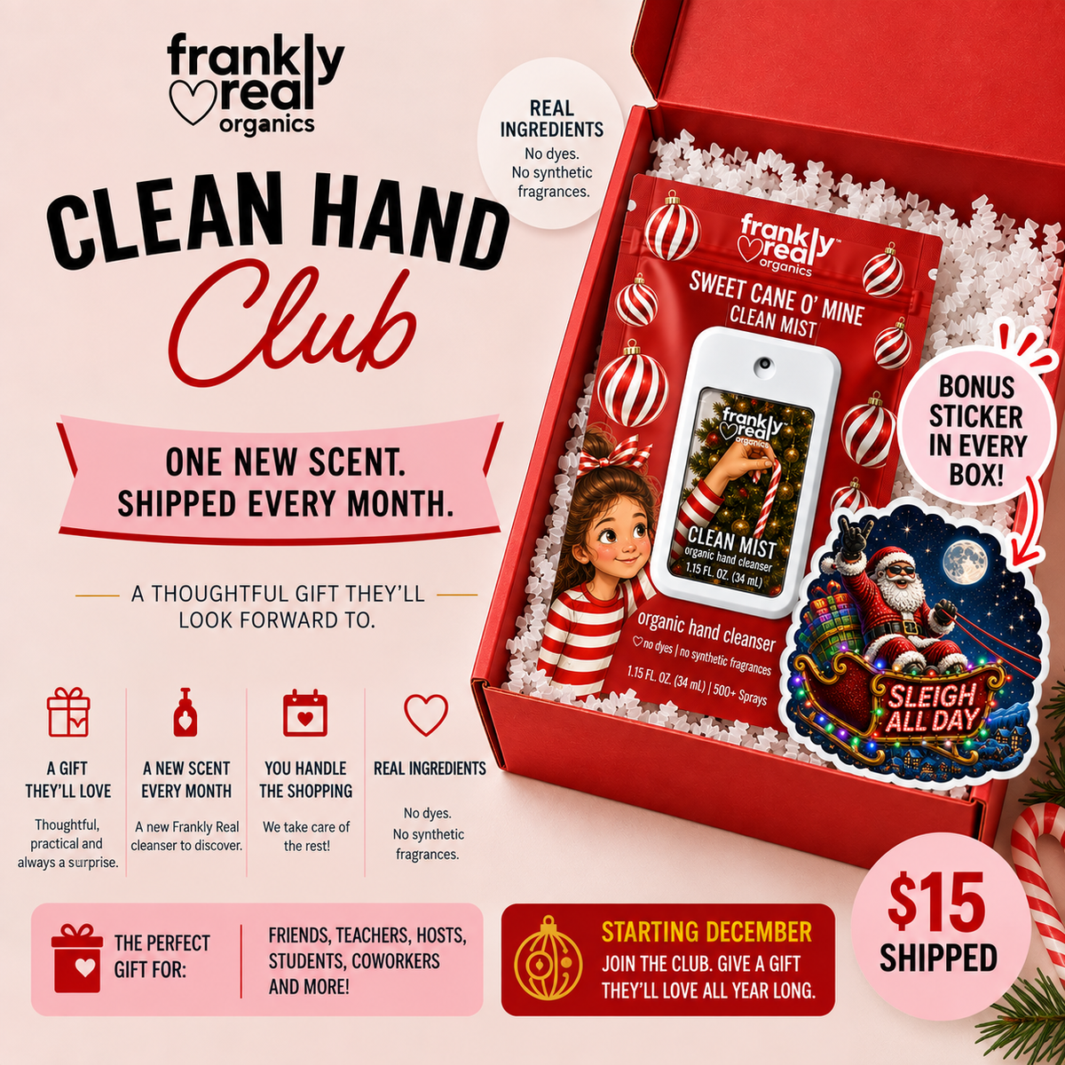 Clean Hands Club Monthly Subscription Box