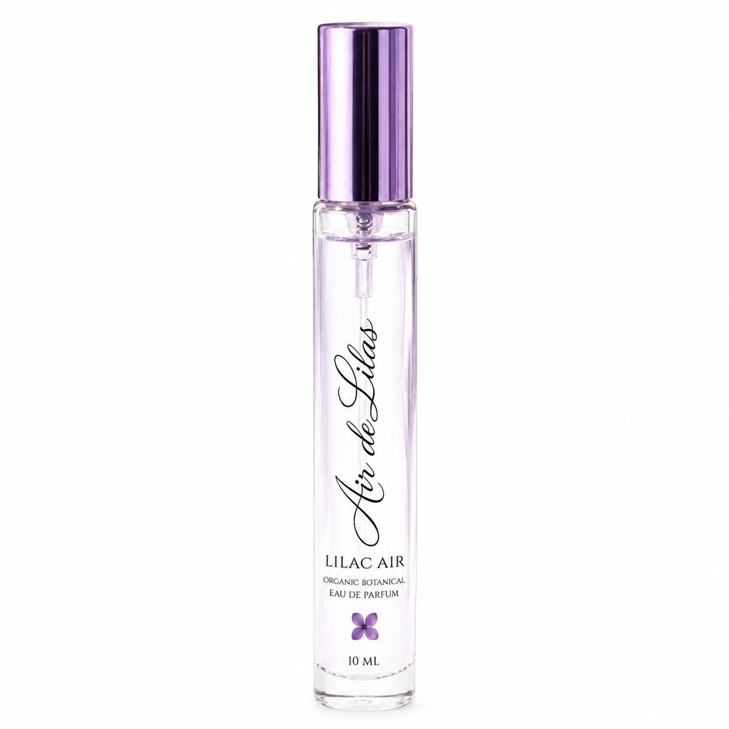 Clean Perfume - Organic Botanical Eau de Parfum - Air de Lilas - Lilac Air - 10 mL