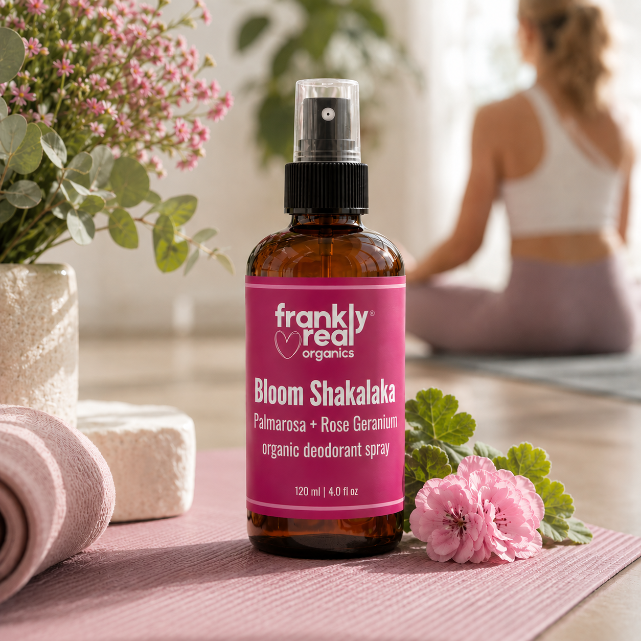 Bloom Shakalaka Organic Deodorant  - Palmarosa + Rose Geranium