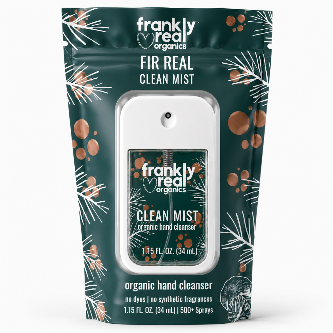 Wholesale - Organic Hand Cleanser Spray – Nutmeg + Pine – Fir Real – 34 mL | Clean Mist™
