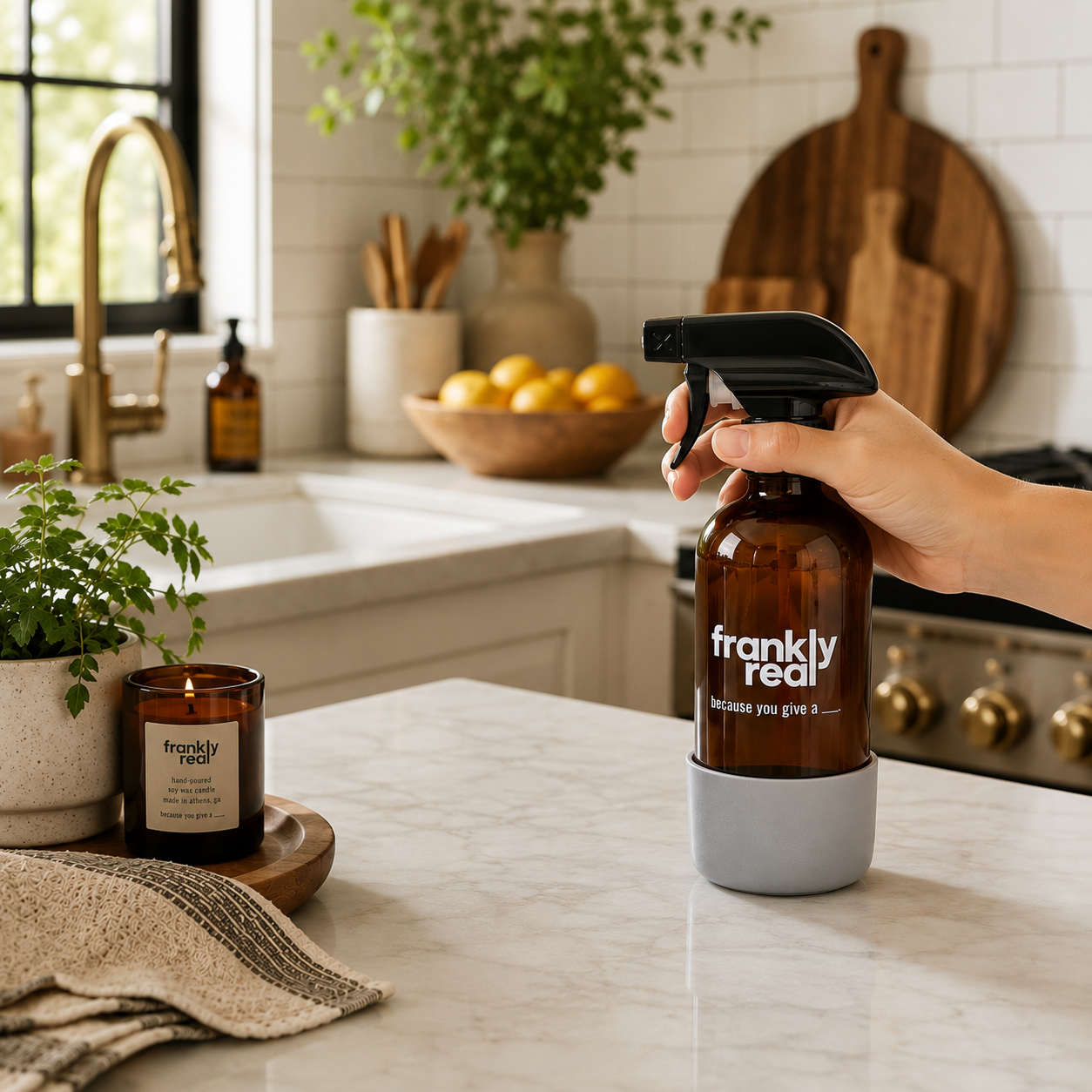 Bloom Shakalaka Organic All-Purpose & Granite Cleaner Concentrate - Palmarosa + Rose Geranium