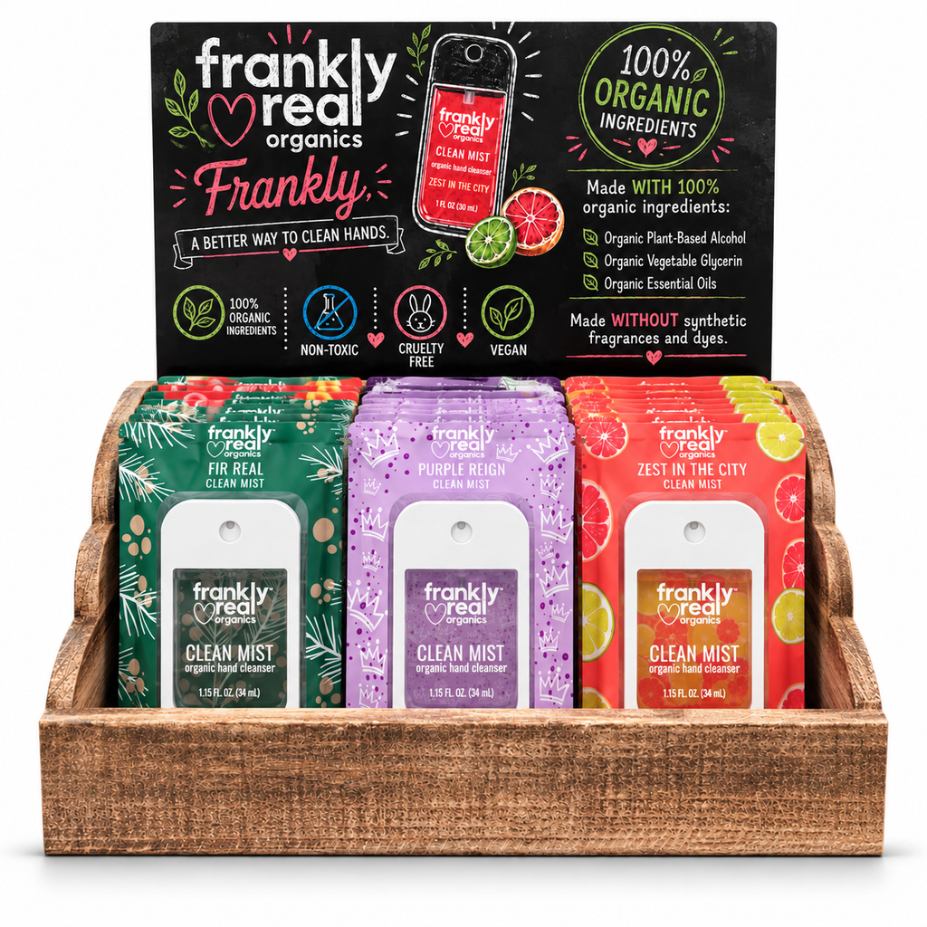 First Wholesale Order Starter Set - 24 Hand Cleansers + Free Optional Retail Display + $10 Shipping