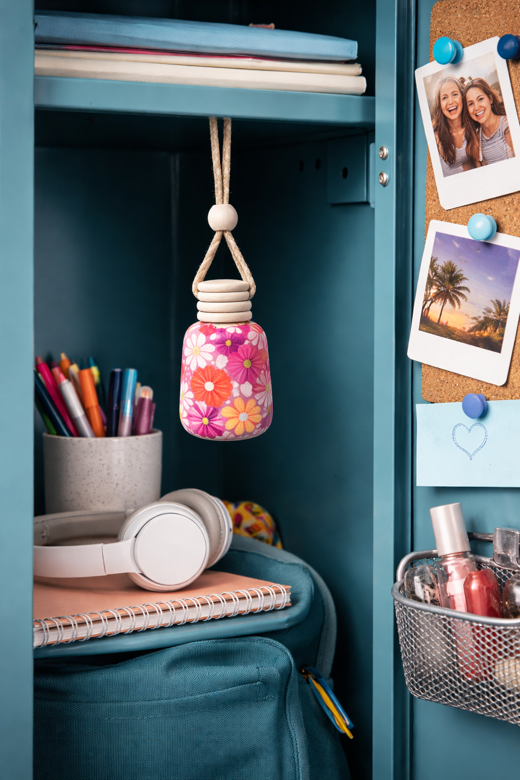 Hang Clean™ Organic Air Freshener – Floral Blend “Pretty Air Don’t Care” (Up to 15ml, One of a Kind — Just Like You)