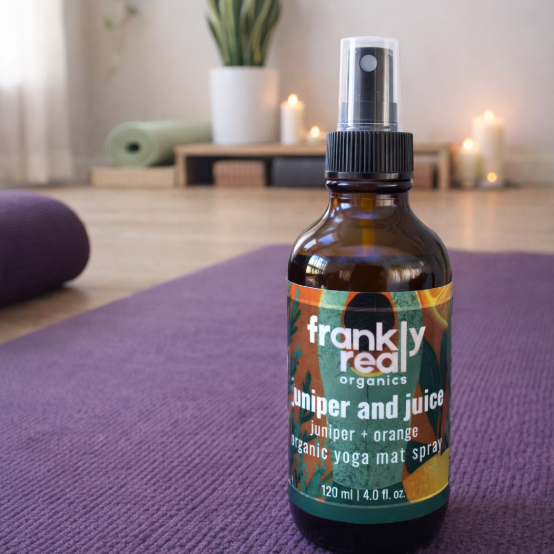 Juniper & Juice Organic Yoga Mat Spray - Juniper + Orange