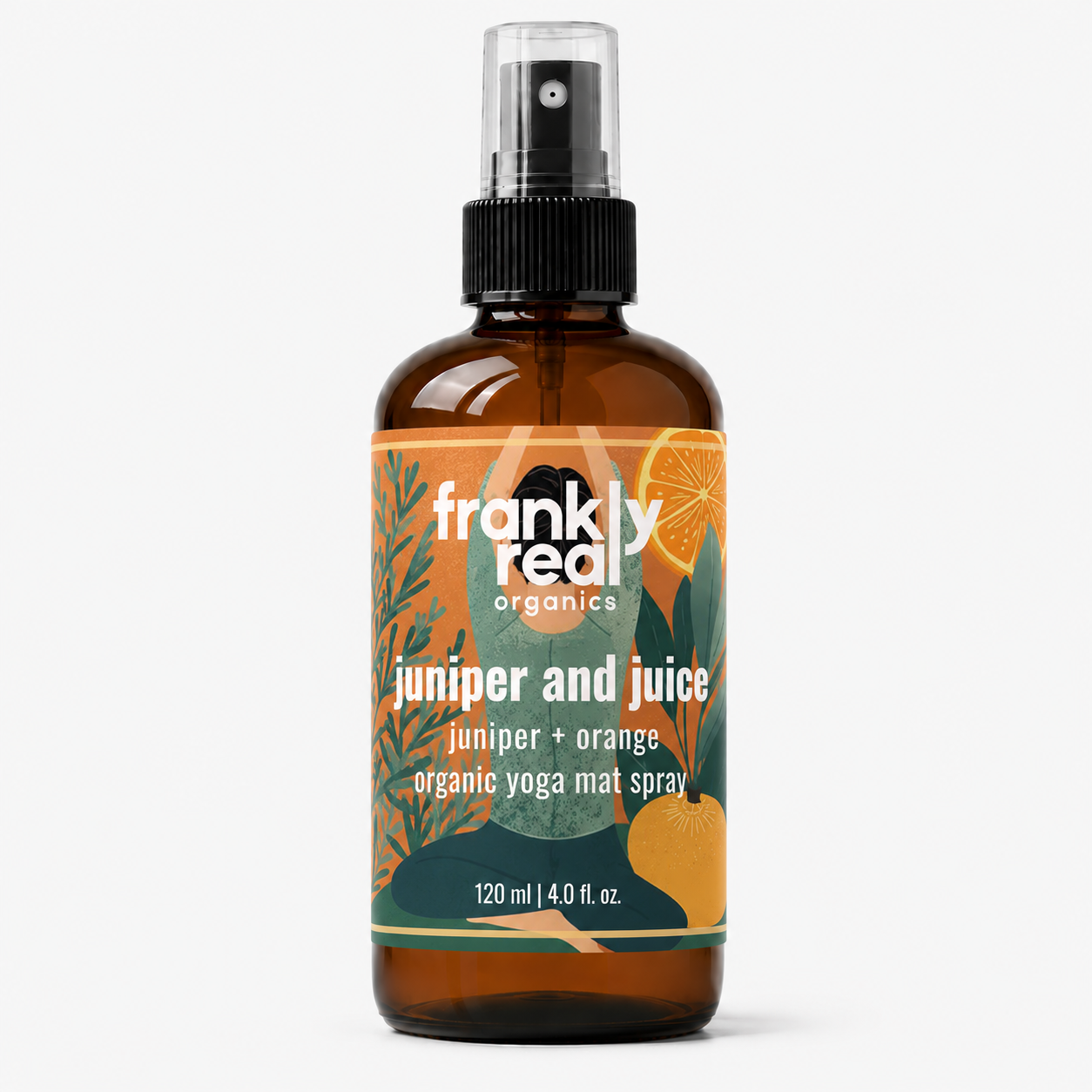 Juniper & Juice Organic Yoga Mat Spray - Juniper + Orange