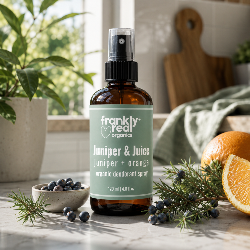 Wholesale - Juniper & Juice  Organic Deodorant Spray - Juniper + Orange