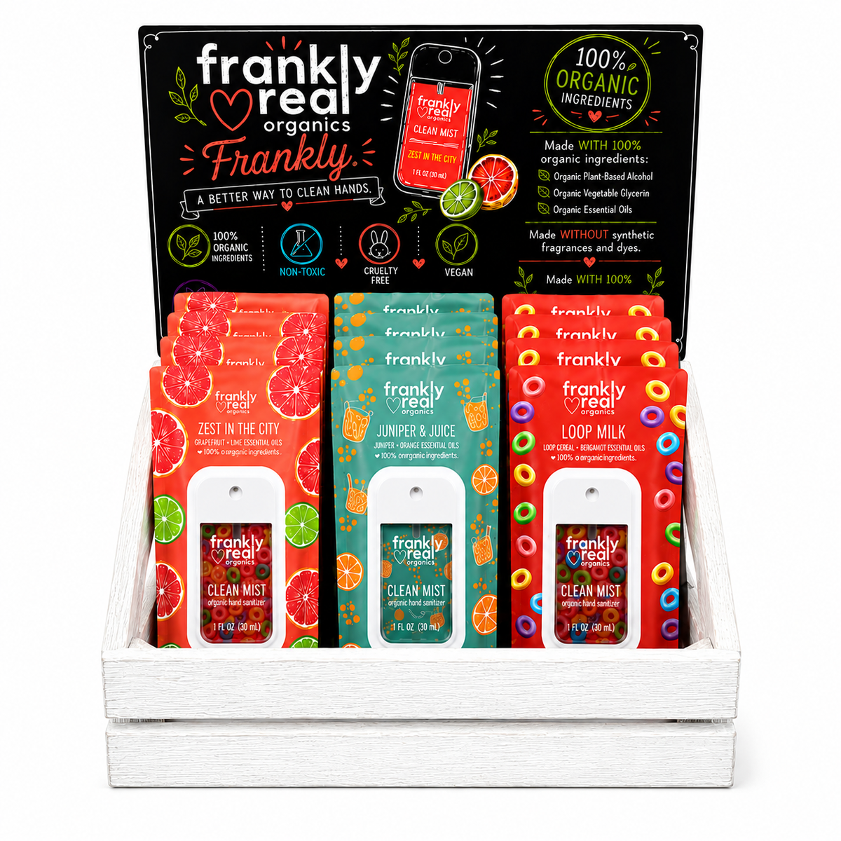 Retail Display (size & style varies by order volume)