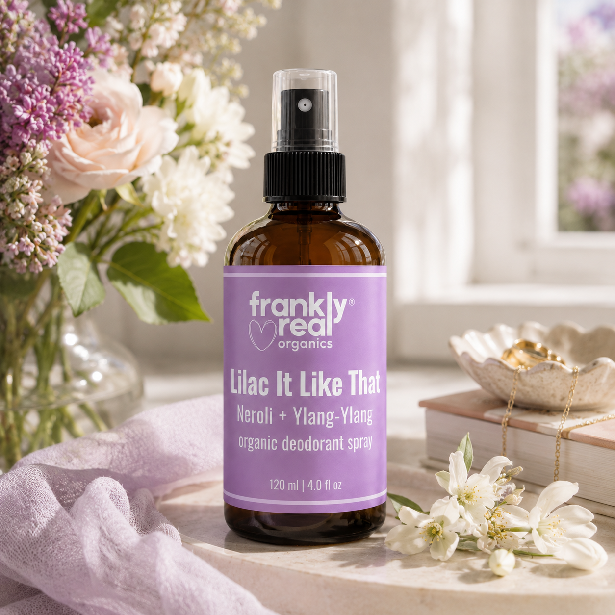 Lilac It Like That Organic Deodorant Spray - Neroli + Ylang Ylang