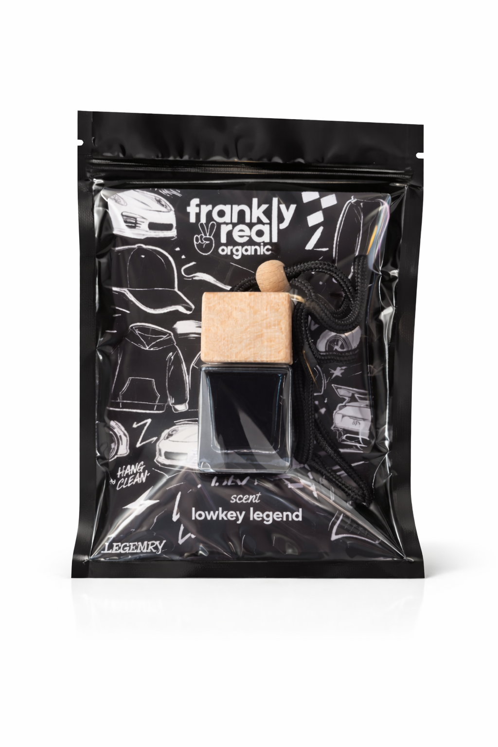 Hang Clean™ Organic Air Freshener – Citrus + Pine “Lowkey Legend” (Signature Scent) 8ml