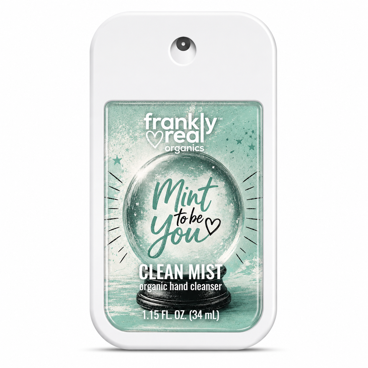 Organic Hand Cleanser Spray – Spearmint + Orange - Mint to Be You – 34 mL | Clean Mist™