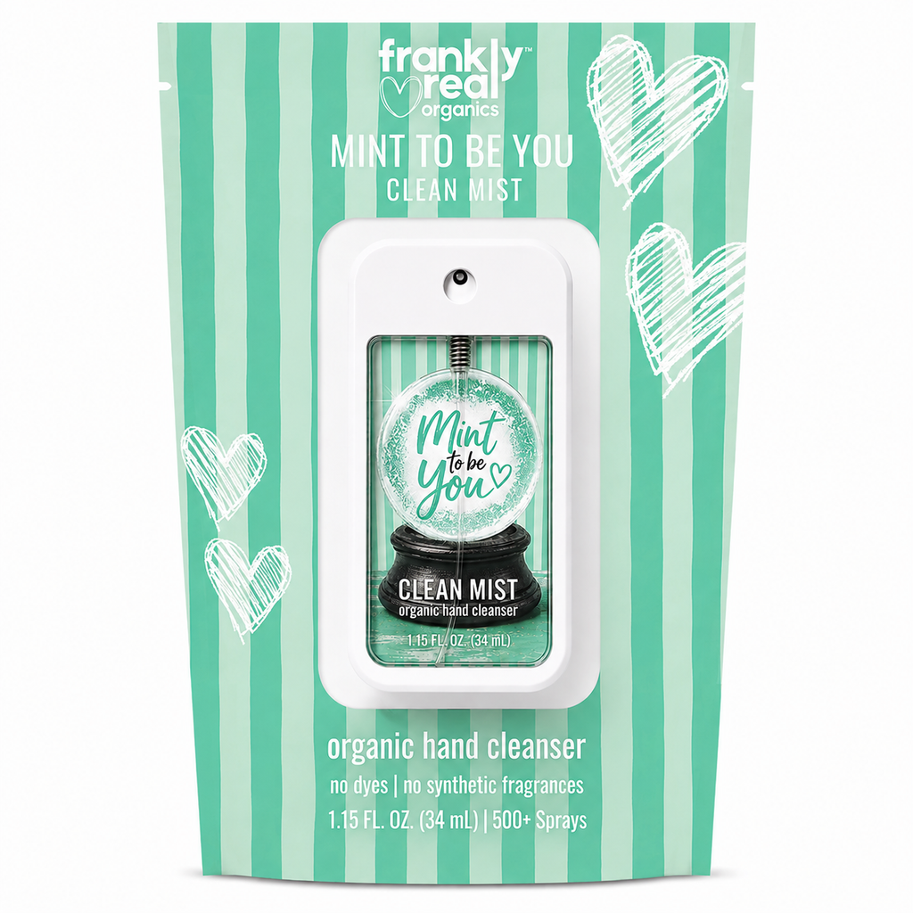 Organic Hand Cleanser Spray – Spearmint + Orange - Mint to Be You – 34 mL | Clean Mist™