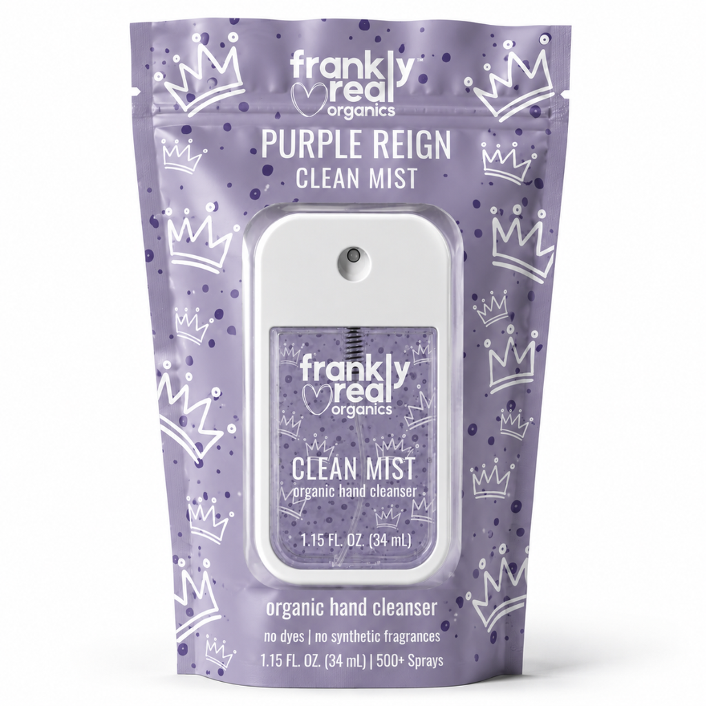 Wholesale - Organic Hand Cleanser Spray – Lavender + Sandalwood – Purple Reign – 34 mL | Clean Mist™