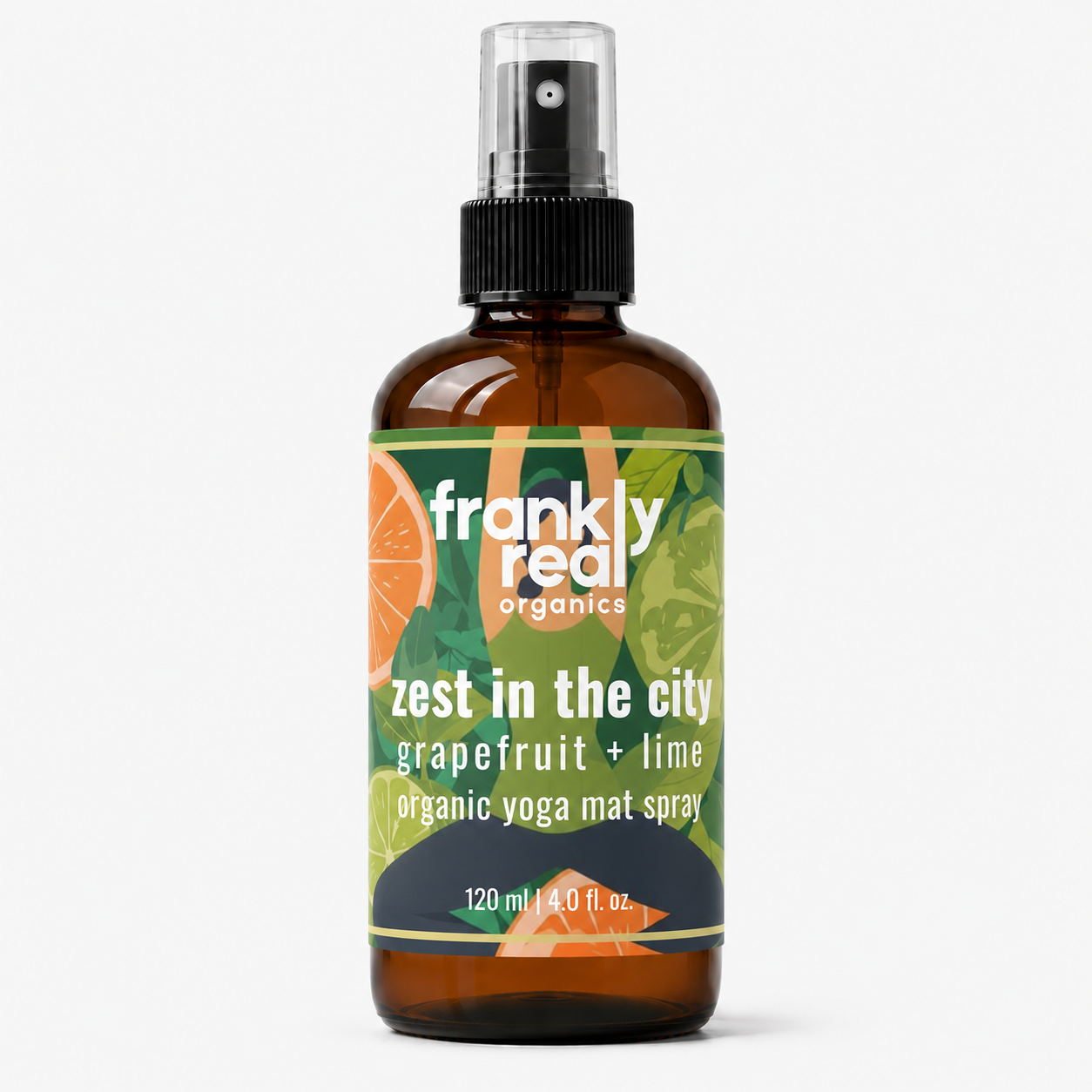 Zest in the City Organic Yoga Mat Spray - Grapefruit + Lime