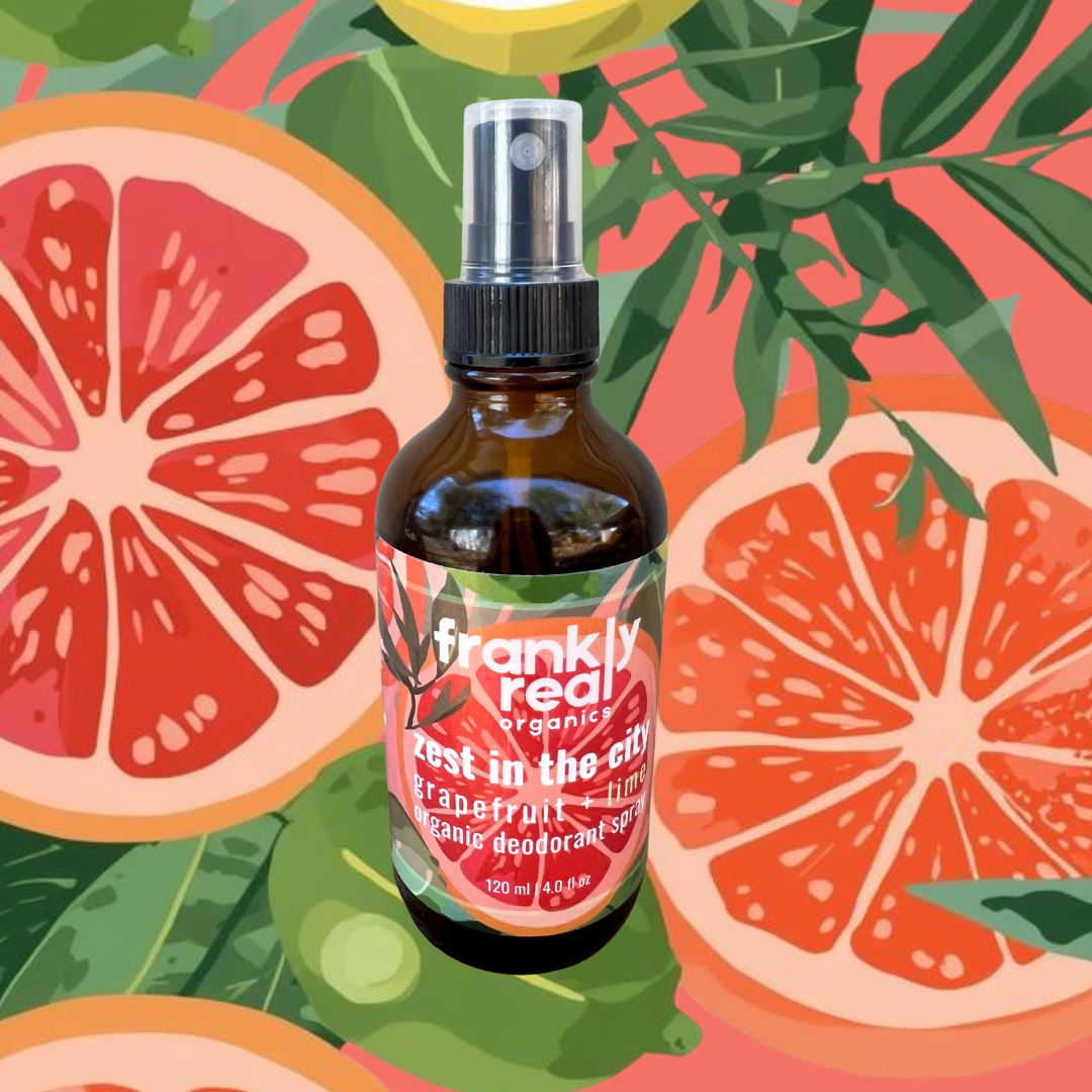 Zest in the City Organic Deodorant  - Grapefruit + Lime