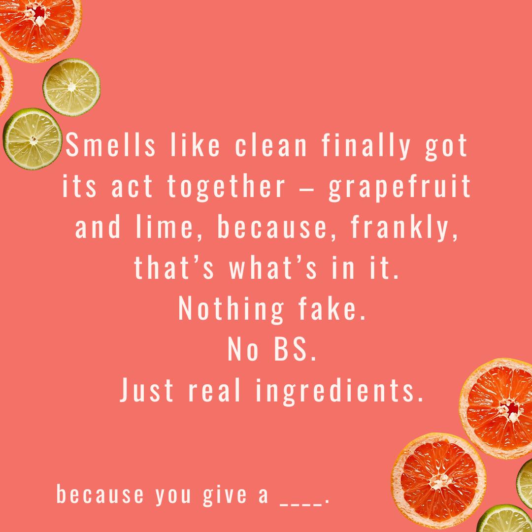 Zest in the City Organic All-Purpose & Granite Cleaner – Grapefruit + Lime